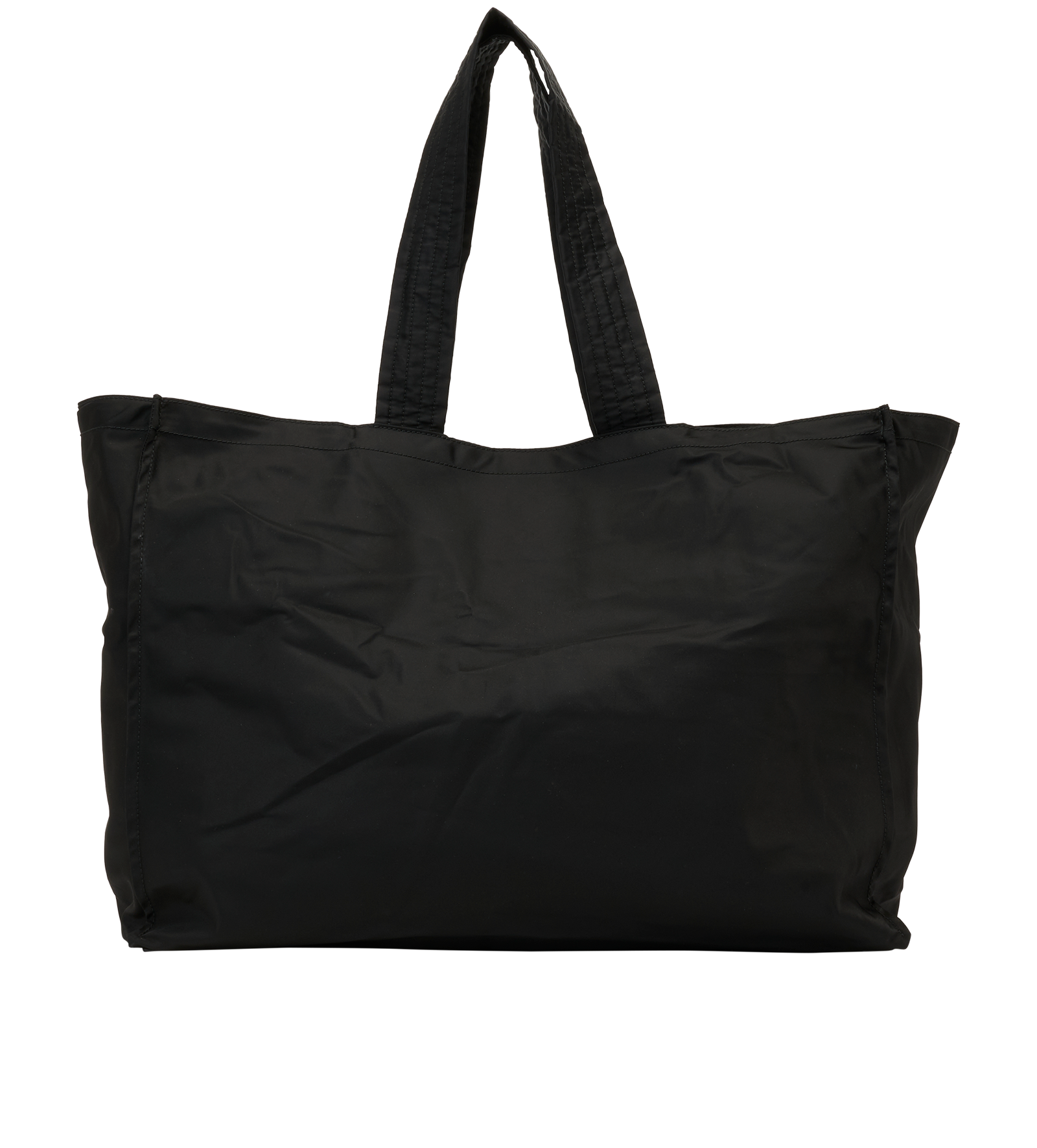 Shopper Tote, &pound;295, Handbags, Black, Nylon, Back view
